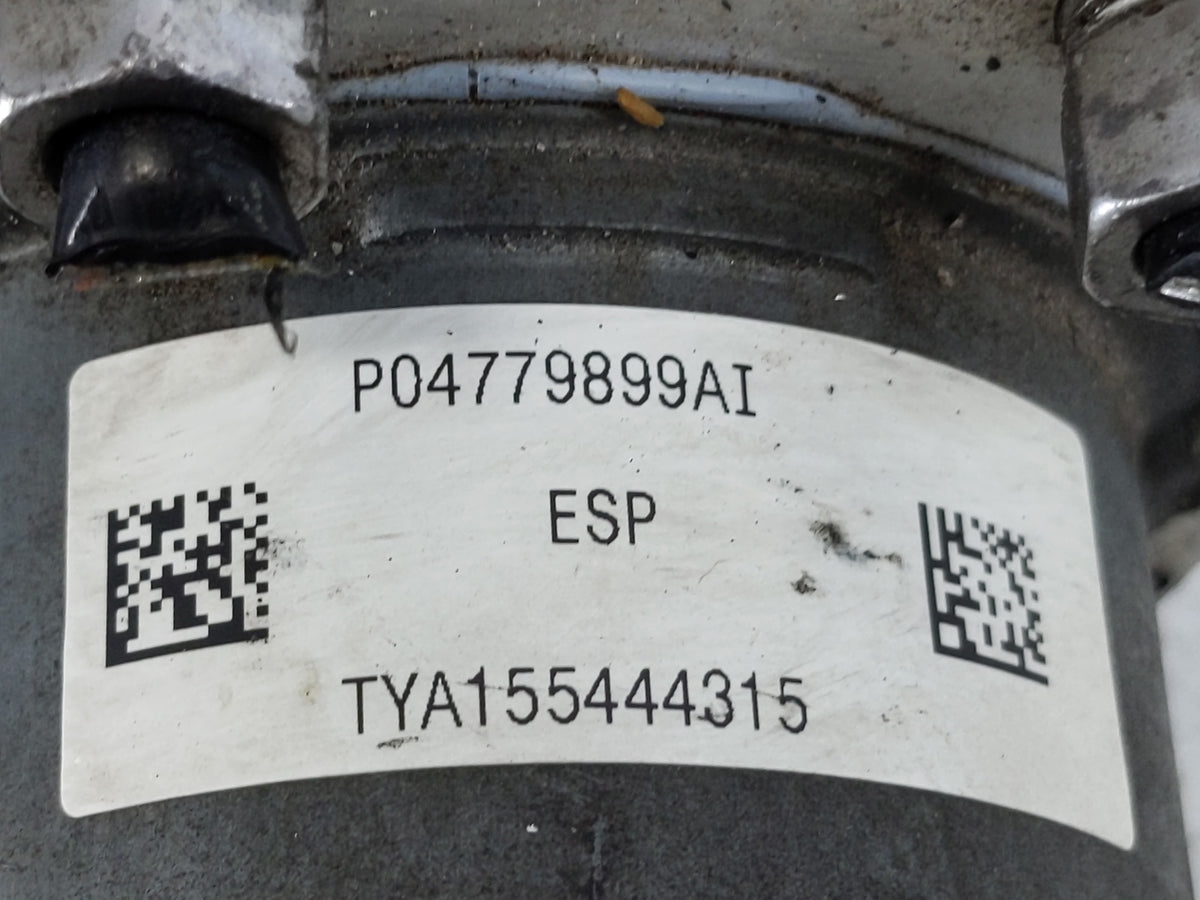 2014 Jeep Cherokee Anti-Lock Brake ABS Pump Module Actuator OEM P/N:P04779899AI Fits OEM Used Auto Parts - Oemusedautoparts1