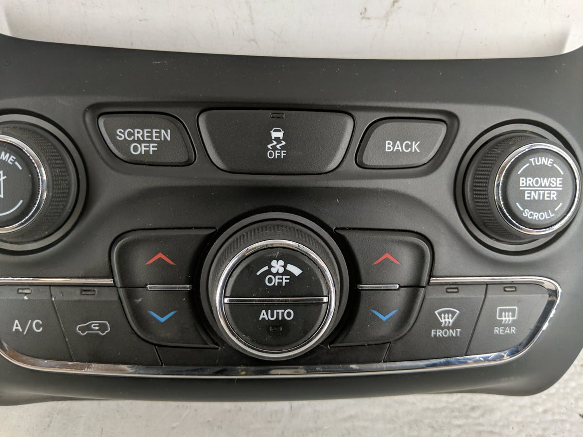 2014 Jeep Cherokee Climate Control Module Temperature AC/Heater Replacement P/N:05091436AG Fits OEM Used Auto Parts - Oemuse