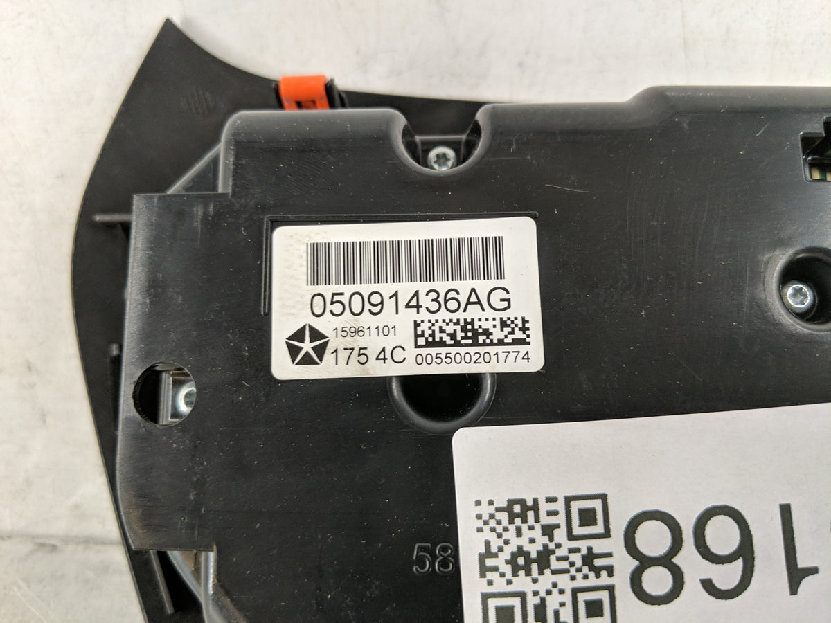 2014 Jeep Cherokee Climate Control Module Temperature AC/Heater Replacement P/N:05091436AG Fits OEM Used Auto Parts - Oemuse
