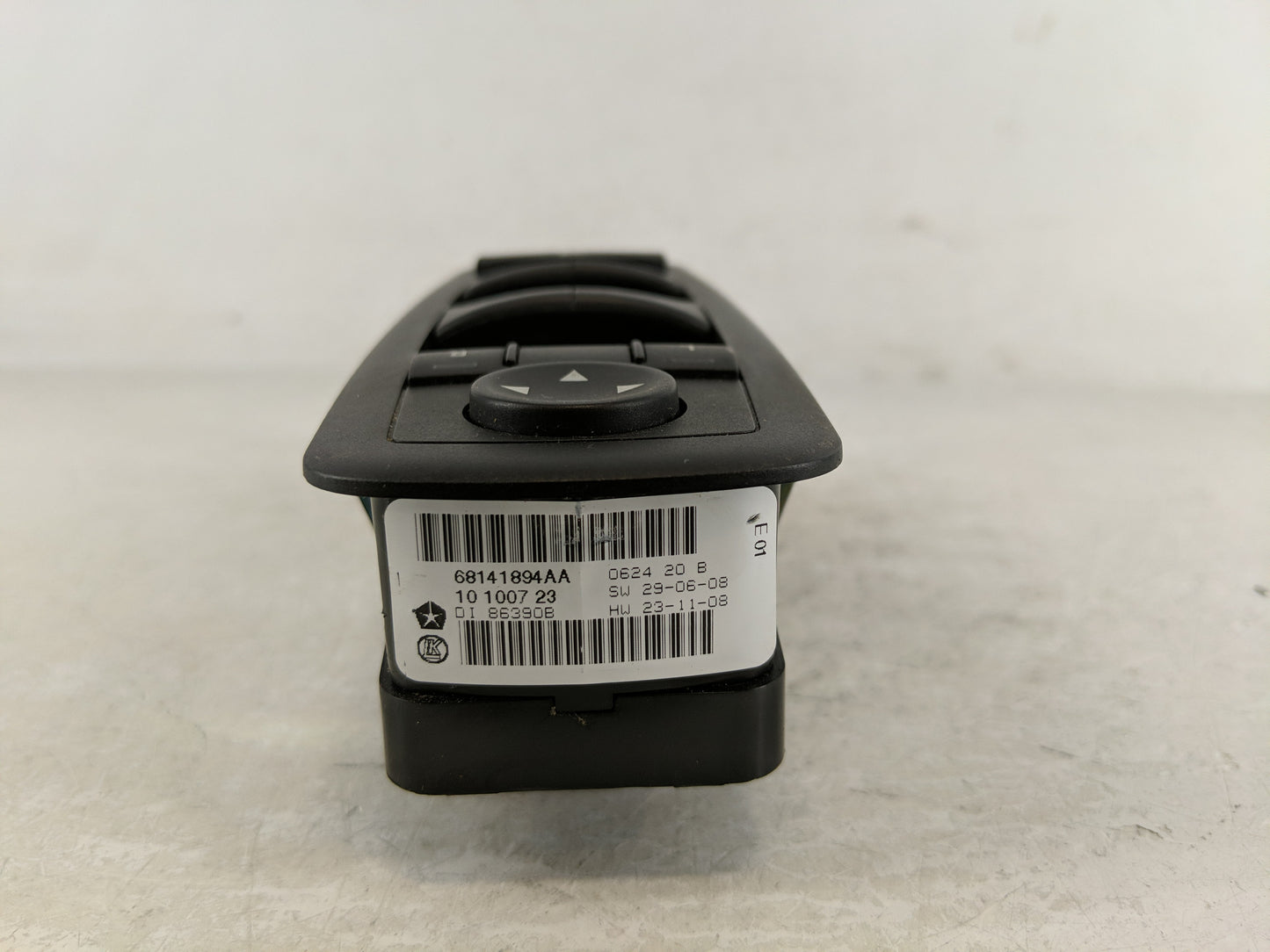 2014 Jeep Cherokee Master Power Window Switch Replacement Driver Side Left P/N:68141894AA Fits OEM Used Auto Parts - Oemused