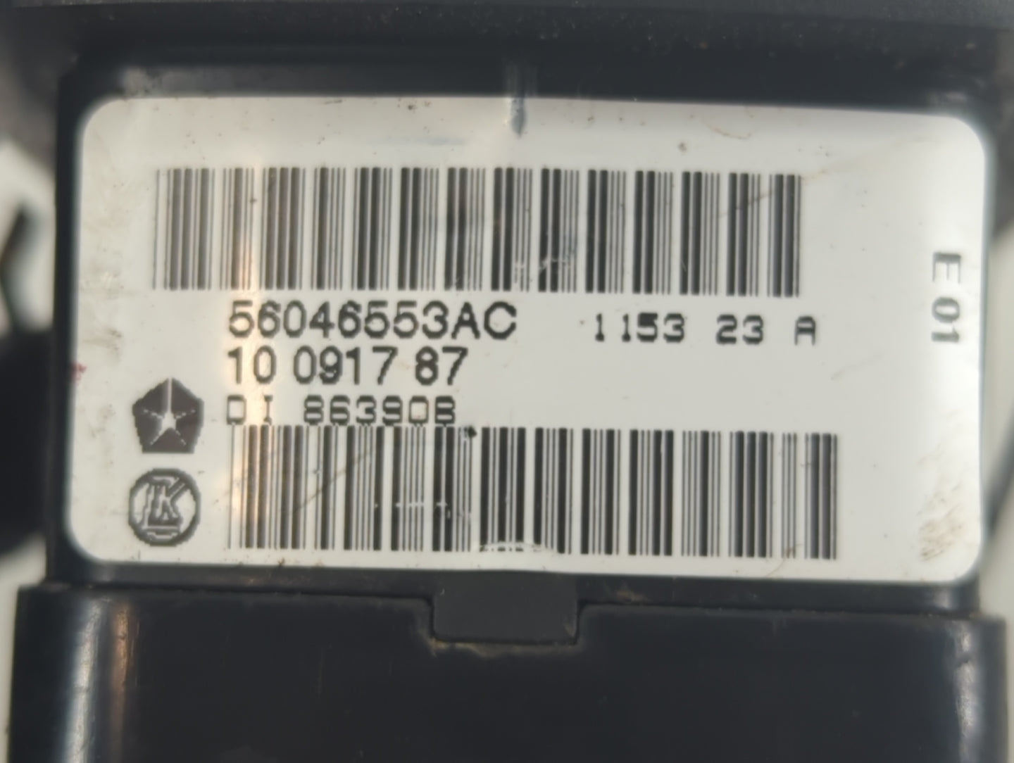 2014-2016 Jeep Cherokee Master Power Window Switch Replacement Driver Side Left P/N:56046553AC Fits Fits 2013 2014 2015 2016