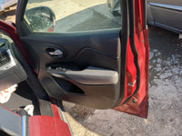 2014 Jeep Cherokee Front Right Passenger Interior Door Panel Trim 1210831 - Oemusedautoparts1.com