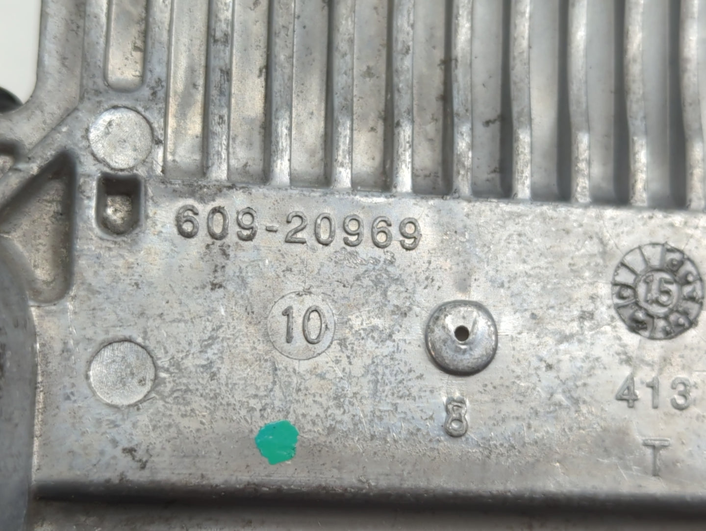 2014 Jeep Cherokee PCM Engine Control Computer ECU ECM PCU OEM P/N:609-20969 Fits OEM Used Auto Parts - Oemusedautoparts1.co