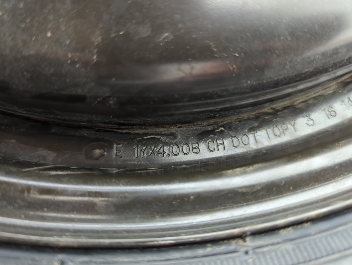 2014-2022 Jeep Cherokee Spare Donut Tire Wheel Rim Oem 1264325 - Oemusedautoparts1.com
