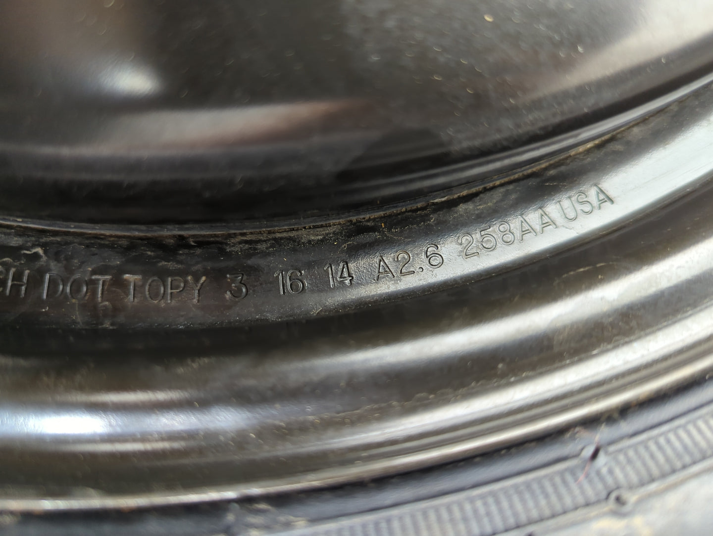 2014-2022 Jeep Cherokee Spare Donut Tire Wheel Rim Oem 1264325 - Oemusedautoparts1.com