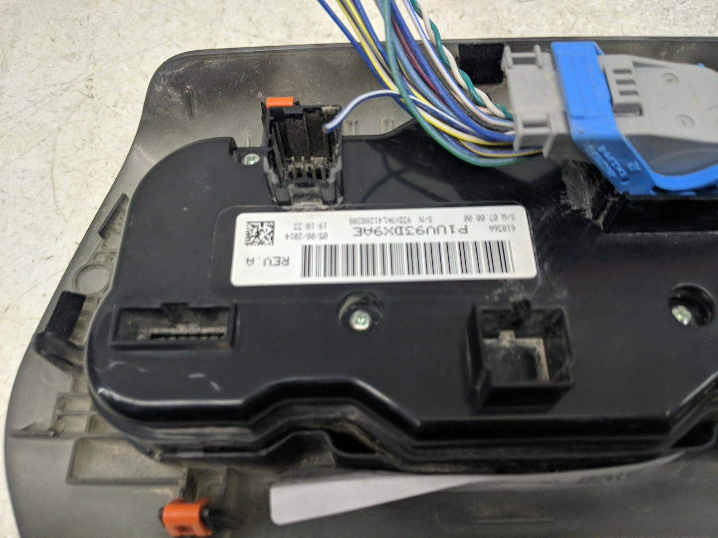 2014 Jeep Cherokee Climate Control Module Temperature AC/Heater Replacement P/N:P1UV93DX9AE Fits OEM Used Auto Parts - Oemus
