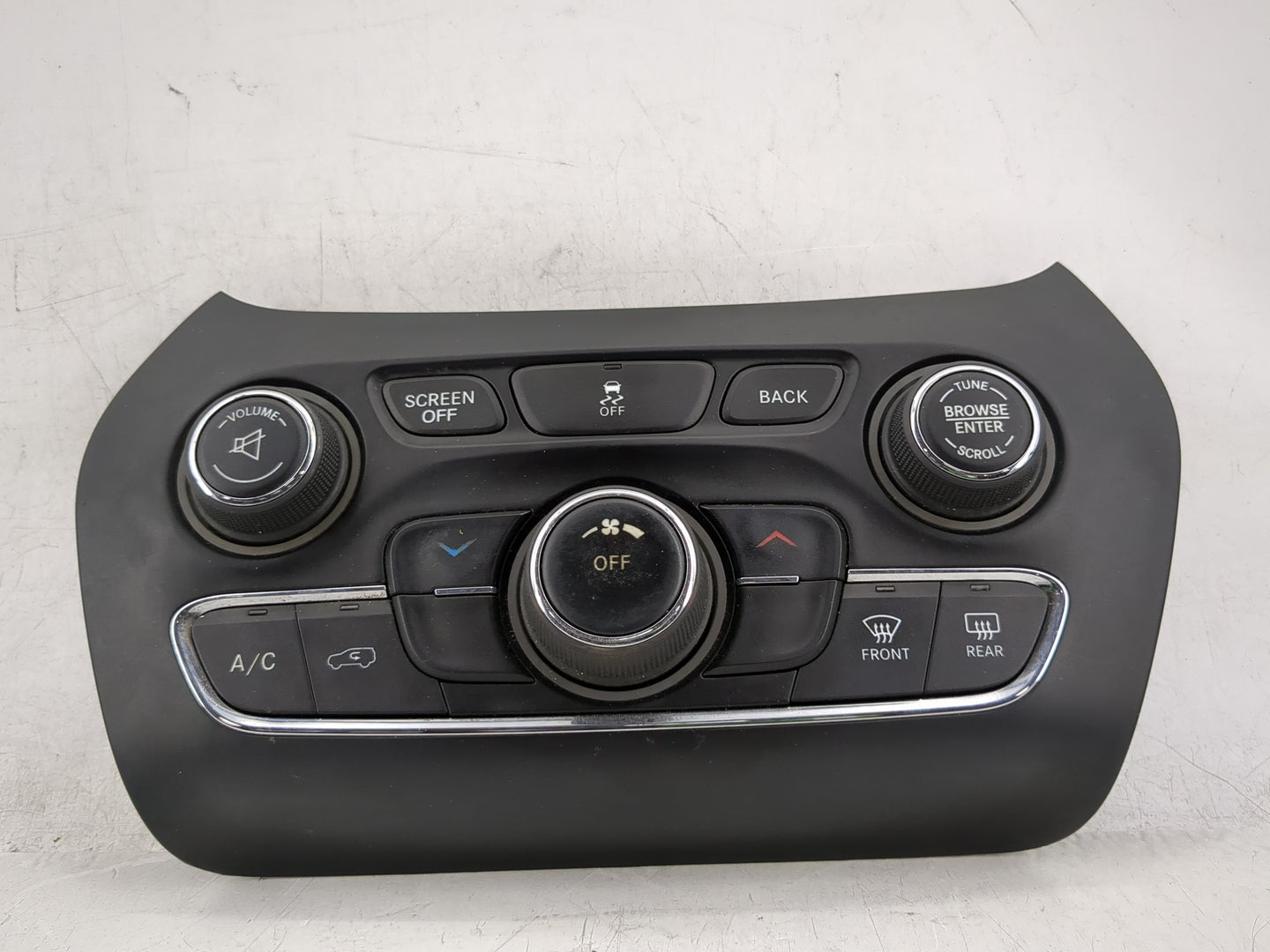 2014 Jeep Cherokee Climate Control Module Temperature AC/Heater Replacement P/N:05091432AG Fits OEM Used Auto Parts - Oemuse