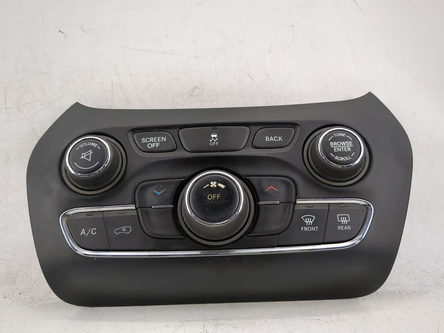 2014 Jeep Cherokee Climate Control Module Temperature AC/Heater Replacement P/N:05091432AG Fits OEM Used Auto Parts - Oemuse
