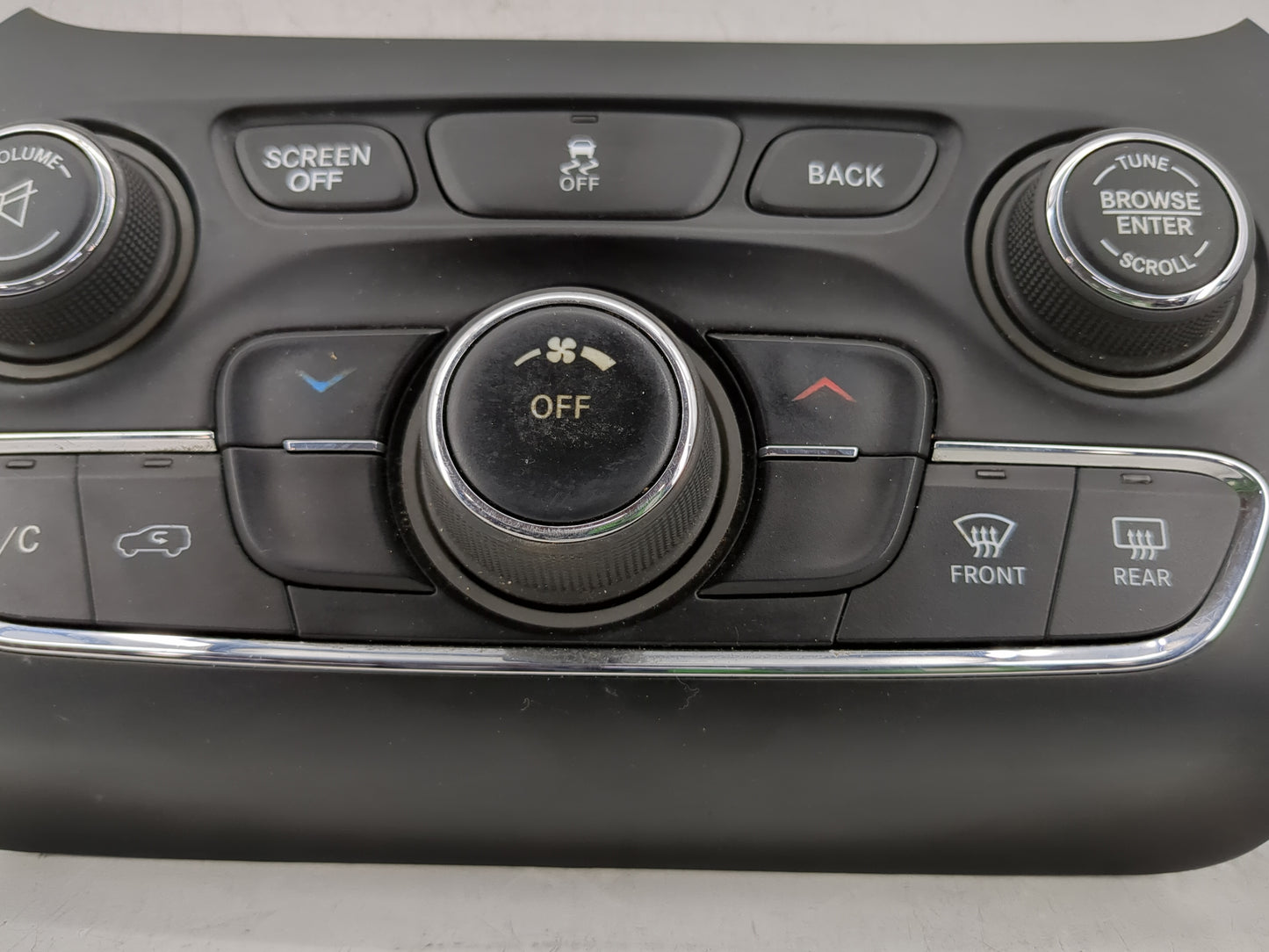 2014 Jeep Cherokee Climate Control Module Temperature AC/Heater Replacement P/N:05091432AG Fits OEM Used Auto Parts - Oemuse