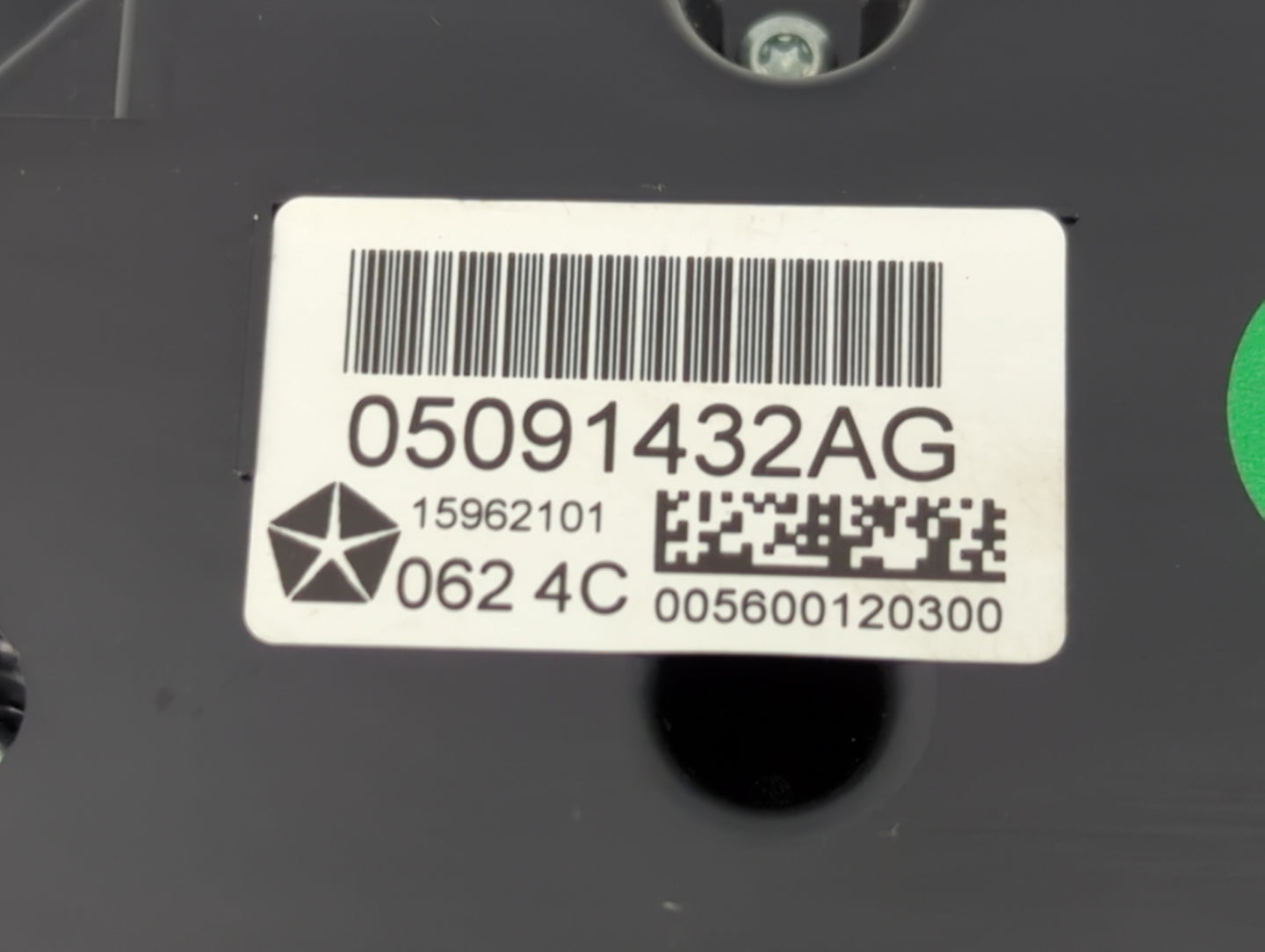 2014 Jeep Cherokee Climate Control Module Temperature AC/Heater Replacement P/N:05091432AG Fits OEM Used Auto Parts - Oemuse