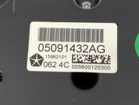 2014 Jeep Cherokee Climate Control Module Temperature AC/Heater Replacement P/N:05091432AG Fits OEM Used Auto Parts - Oemuse