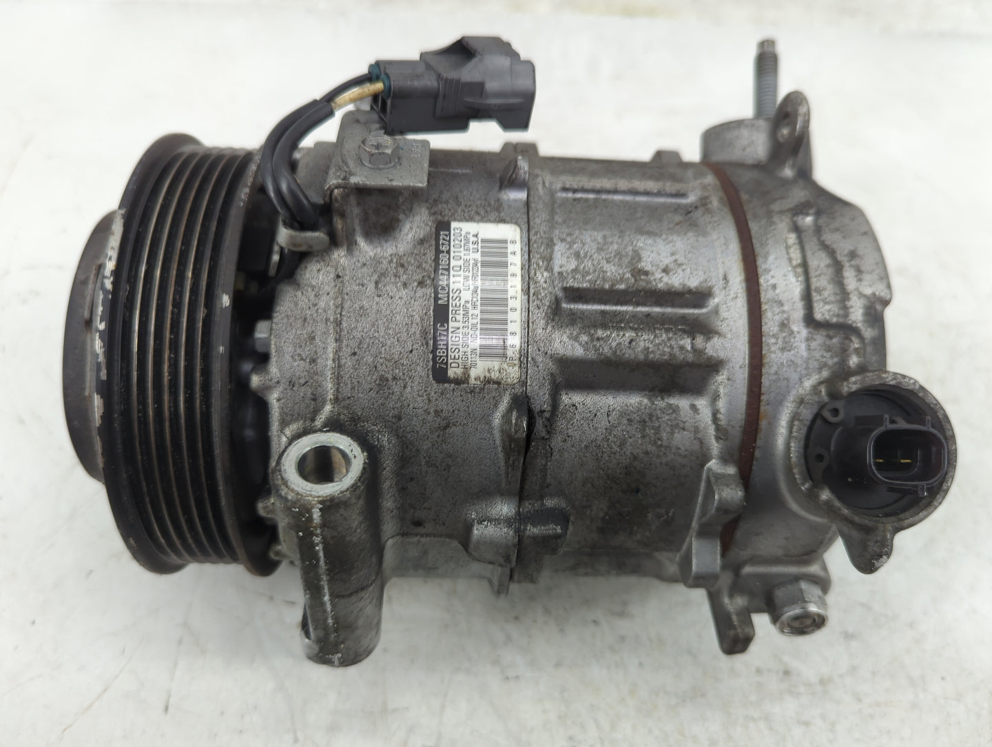 2014-2022 Jeep Cherokee Air Conditioning A/c Ac Compressor Oem - Oemusedautoparts1.com