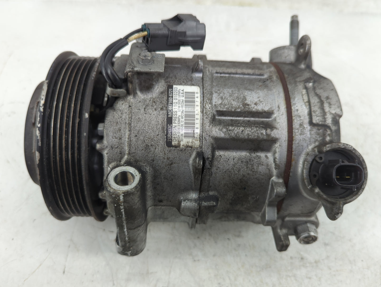 2014-2022 Jeep Cherokee Air Conditioning A/c Ac Compressor Oem - Oemusedautoparts1.com