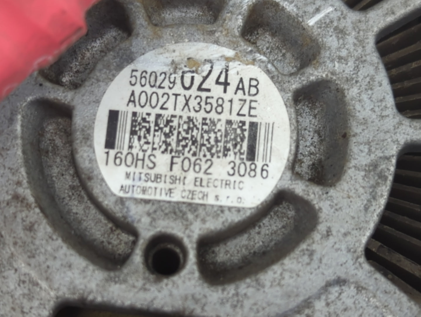 2014-2018 Jeep Cherokee Alternator Replacement Generator Charging Assembly Engine OEM P/N:A002TX3581ZE 56029624AB Fits OEM U
