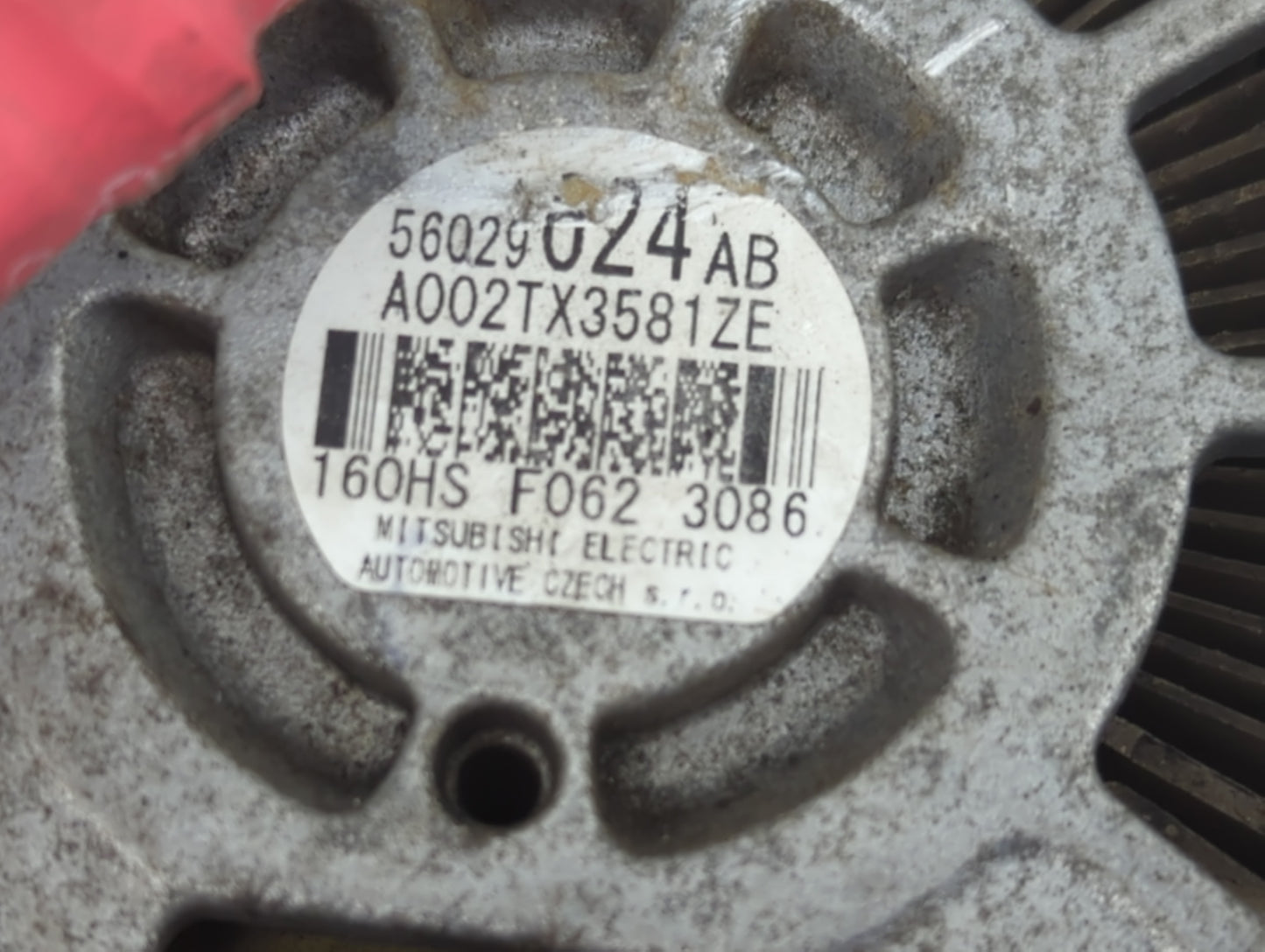 2014-2018 Jeep Cherokee Alternator Replacement Generator Charging Assembly Engine OEM P/N:A002TX3581ZE 56029624AB Fits OEM U