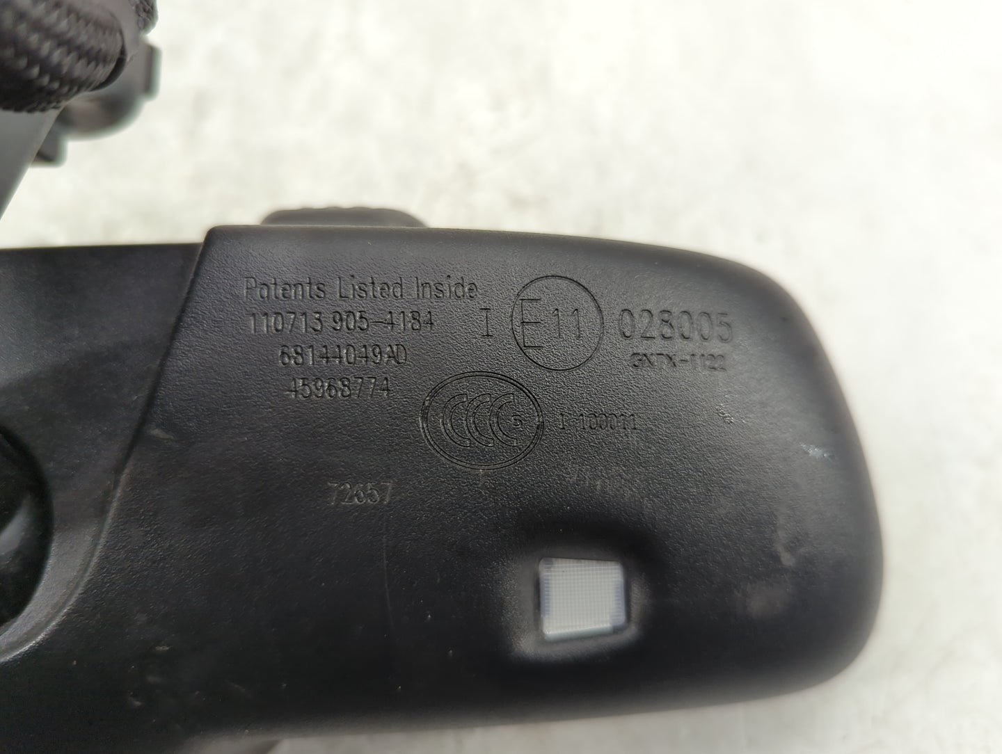 2014-2017 Jeep Cherokee Interior Rear View Mirror Replacement OEM P/N:E11028005 Fits Fits 2014 2015 2016 2017 OEM Used Auto 