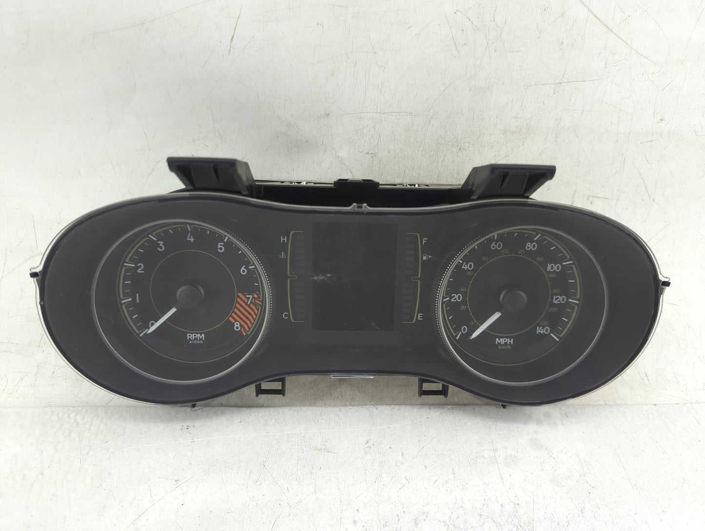2014 Jeep Cherokee Instrument Cluster Speedometer Gauges P/N:P68105888AD Fits OEM Used Auto Parts - Oemusedautoparts1.com