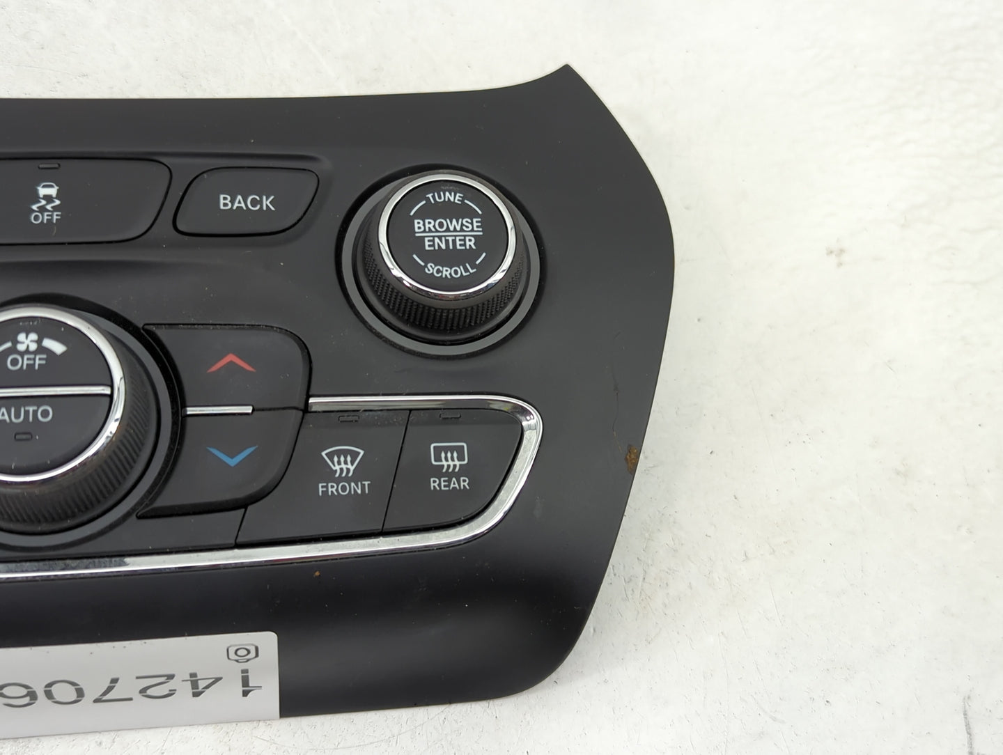 2014 Jeep Cherokee Climate Control Module Temperature AC/Heater Replacement P/N:05091436AG Fits OEM Used Auto Parts - Oemuse