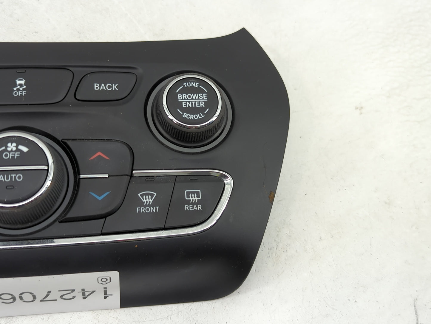 2014 Jeep Cherokee Climate Control Module Temperature AC/Heater Replacement P/N:05091436AG Fits OEM Used Auto Parts - Oemuse