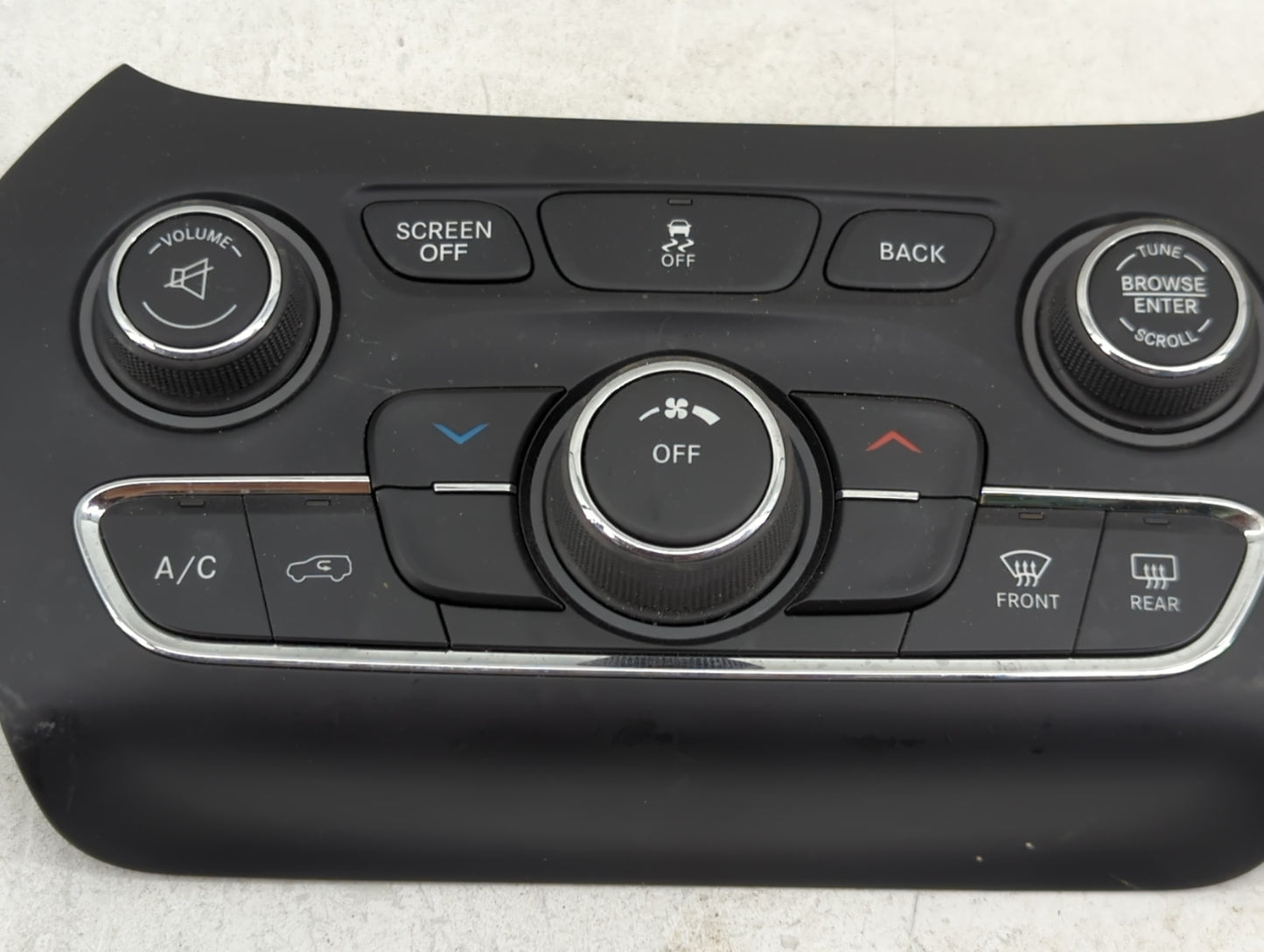 2014 Jeep Cherokee Climate Control Module Temperature AC/Heater Replacement P/N:05091432AG Fits OEM Used Auto Parts - Oemuse