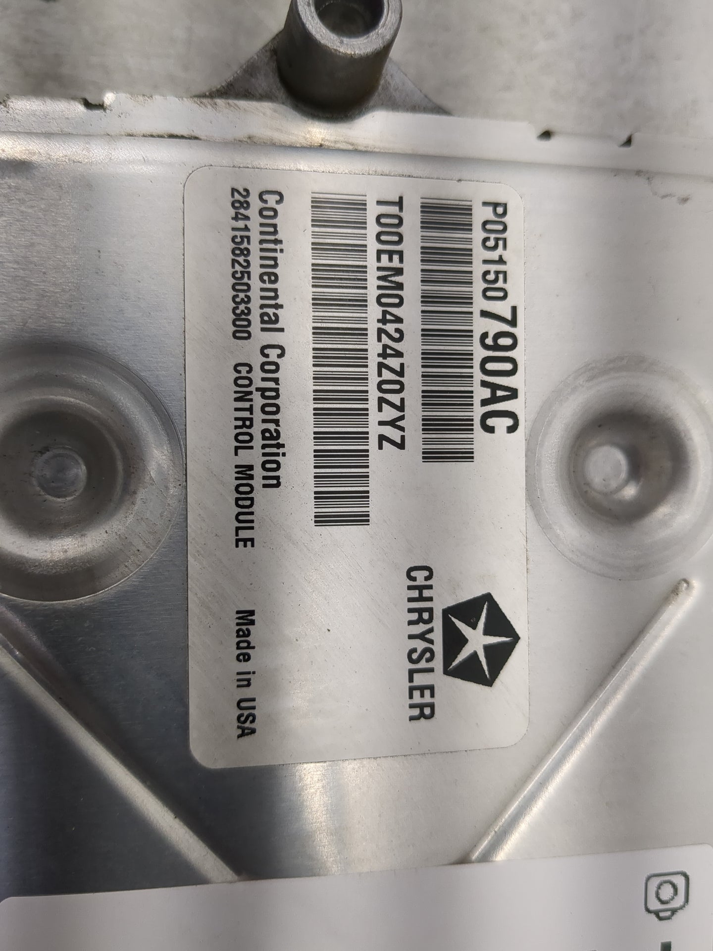 2014 Jeep Cherokee PCM Engine Control Computer ECU ECM PCU OEM P/N:P05150790AC Fits OEM Used Auto Parts - Oemusedautoparts1.