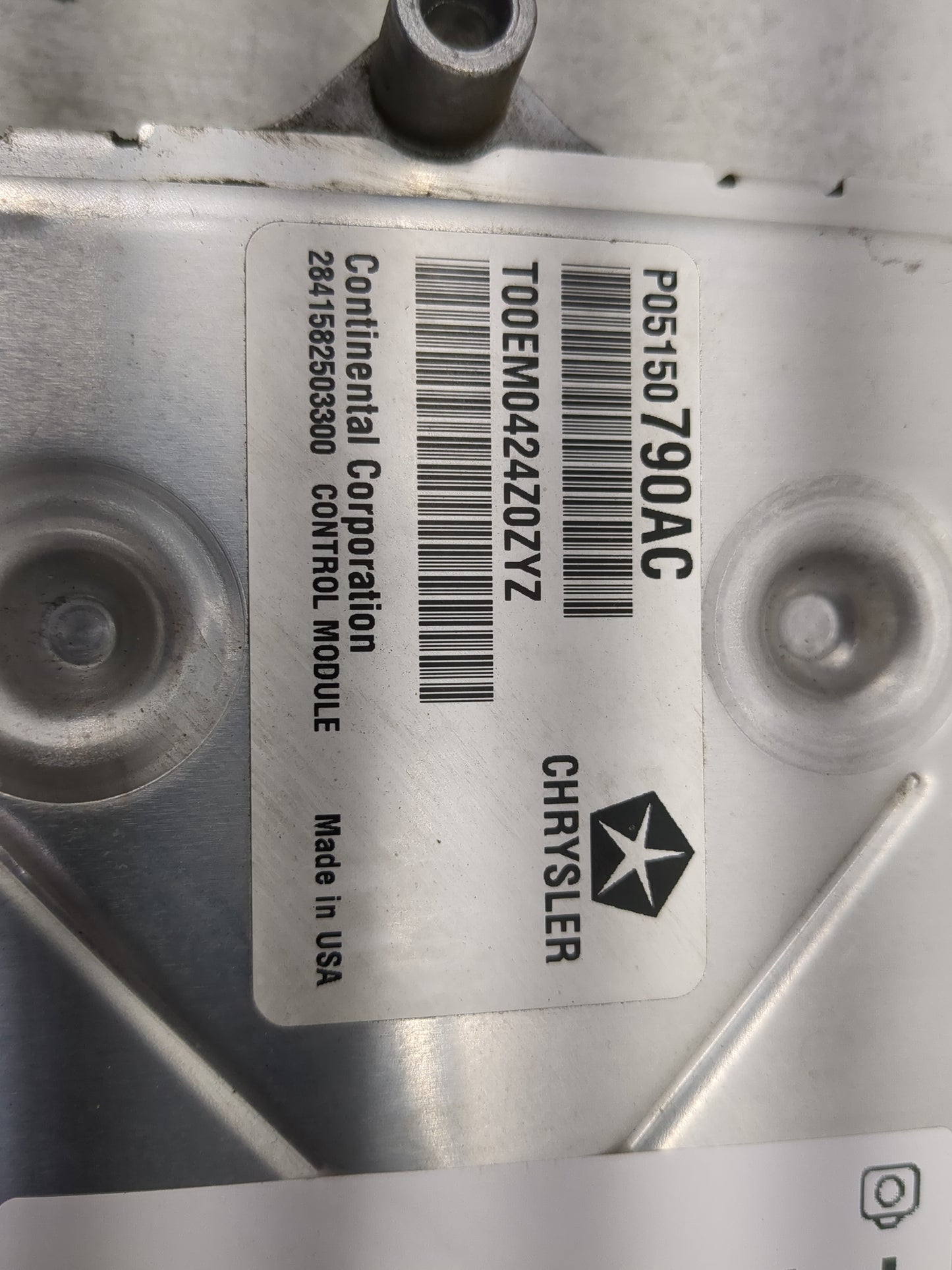 2014 Jeep Cherokee PCM Engine Control Computer ECU ECM PCU OEM P/N:P05150790AC Fits OEM Used Auto Parts - Oemusedautoparts1.
