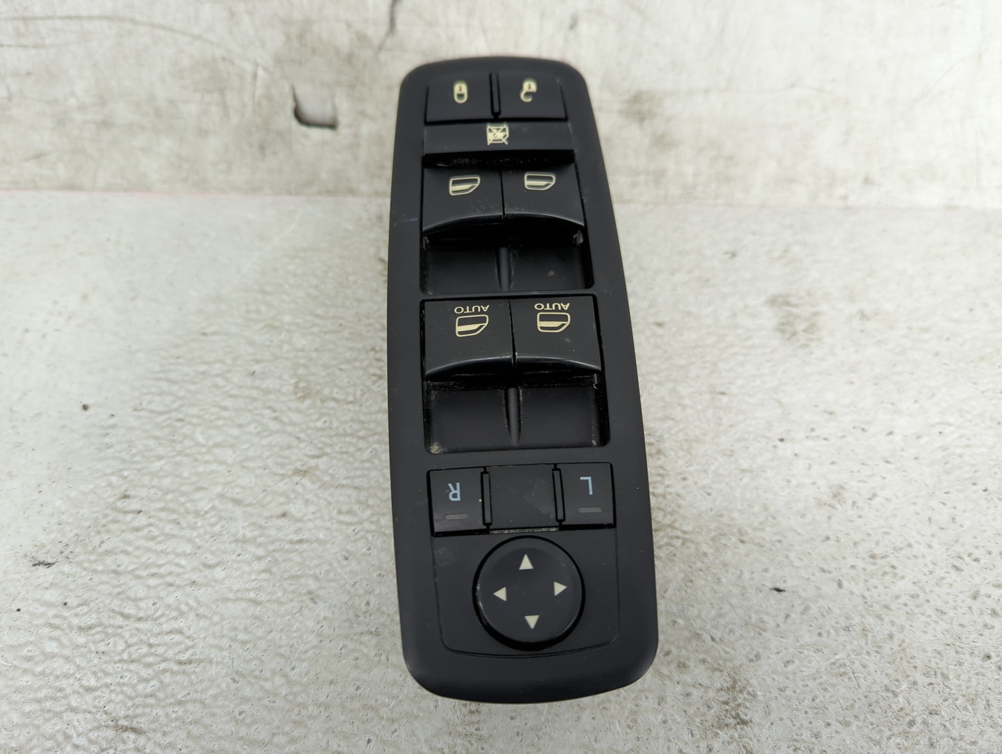 2014 Jeep Cherokee Master Power Window Switch Replacement Driver Side Left Fits OEM Used Auto Parts - Oemusedautoparts1.com