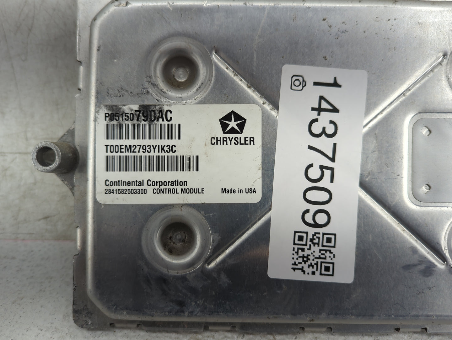 2014 Jeep Cherokee PCM Engine Control Computer ECU ECM PCU OEM P/N:P05150790AC P68103815AK, 05150790AC, 68103815AK Fits OEM 