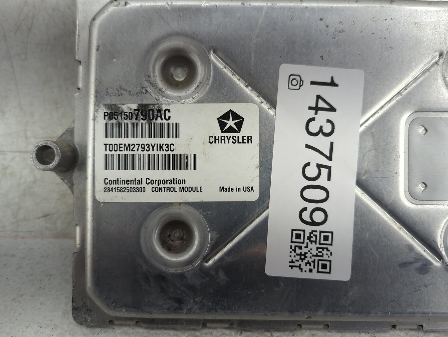 2014 Jeep Cherokee PCM Engine Control Computer ECU ECM PCU OEM P/N:P05150790AC P68103815AK, 05150790AC, 68103815AK Fits OEM 