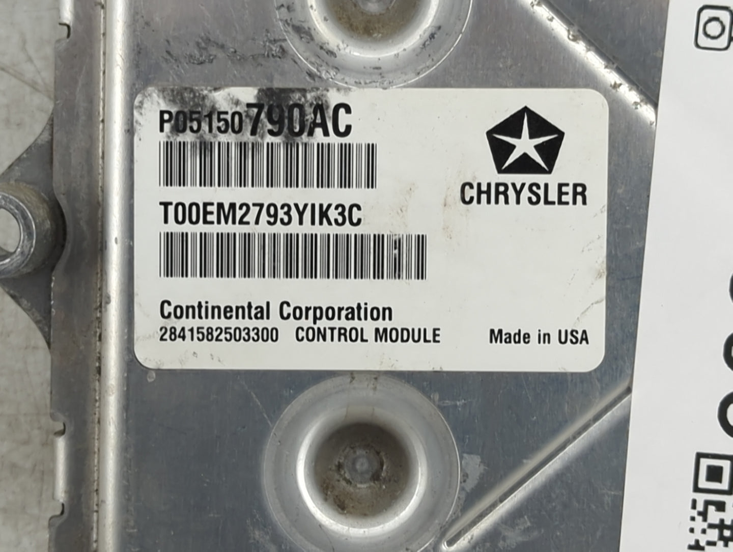 2014 Jeep Cherokee PCM Engine Control Computer ECU ECM PCU OEM P/N:P05150790AC P68103815AK, 05150790AC, 68103815AK Fits OEM 
