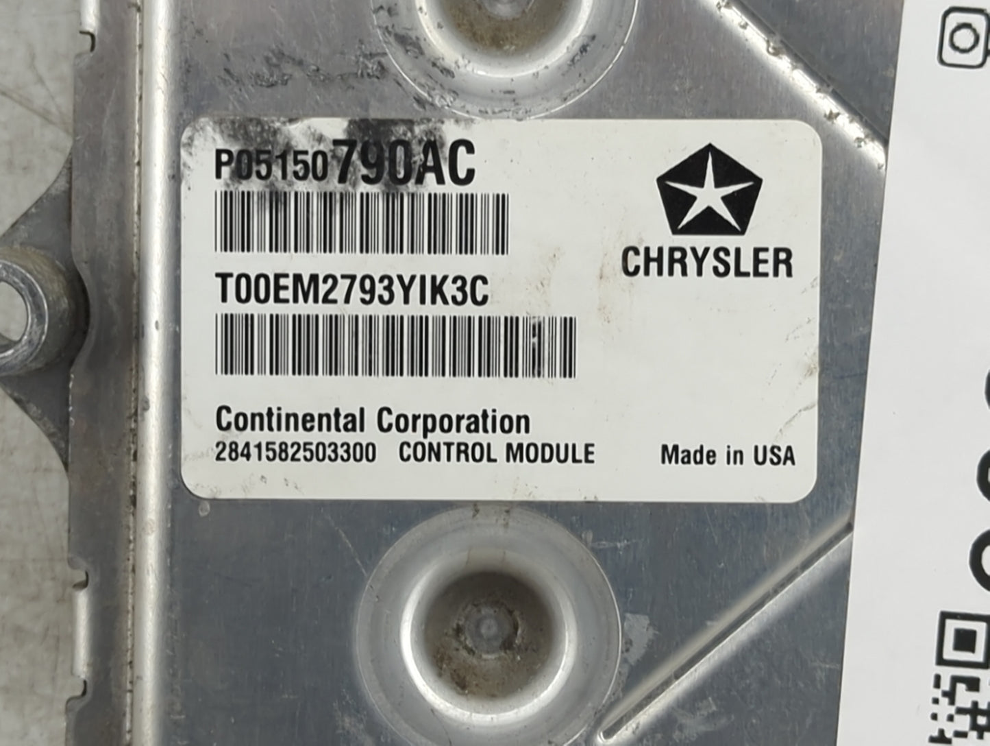 2014 Jeep Cherokee PCM Engine Control Computer ECU ECM PCU OEM P/N:P05150790AC P68103815AK, 05150790AC, 68103815AK Fits OEM 