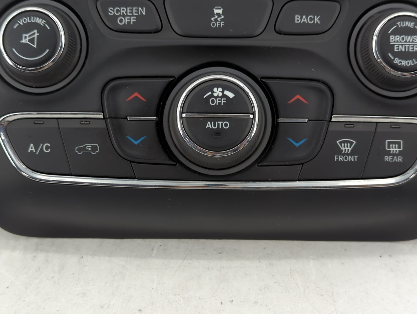 2014 Jeep Cherokee Climate Control Module Temperature AC/Heater Replacement P/N:05091436AG Fits OEM Used Auto Parts - Oemuse