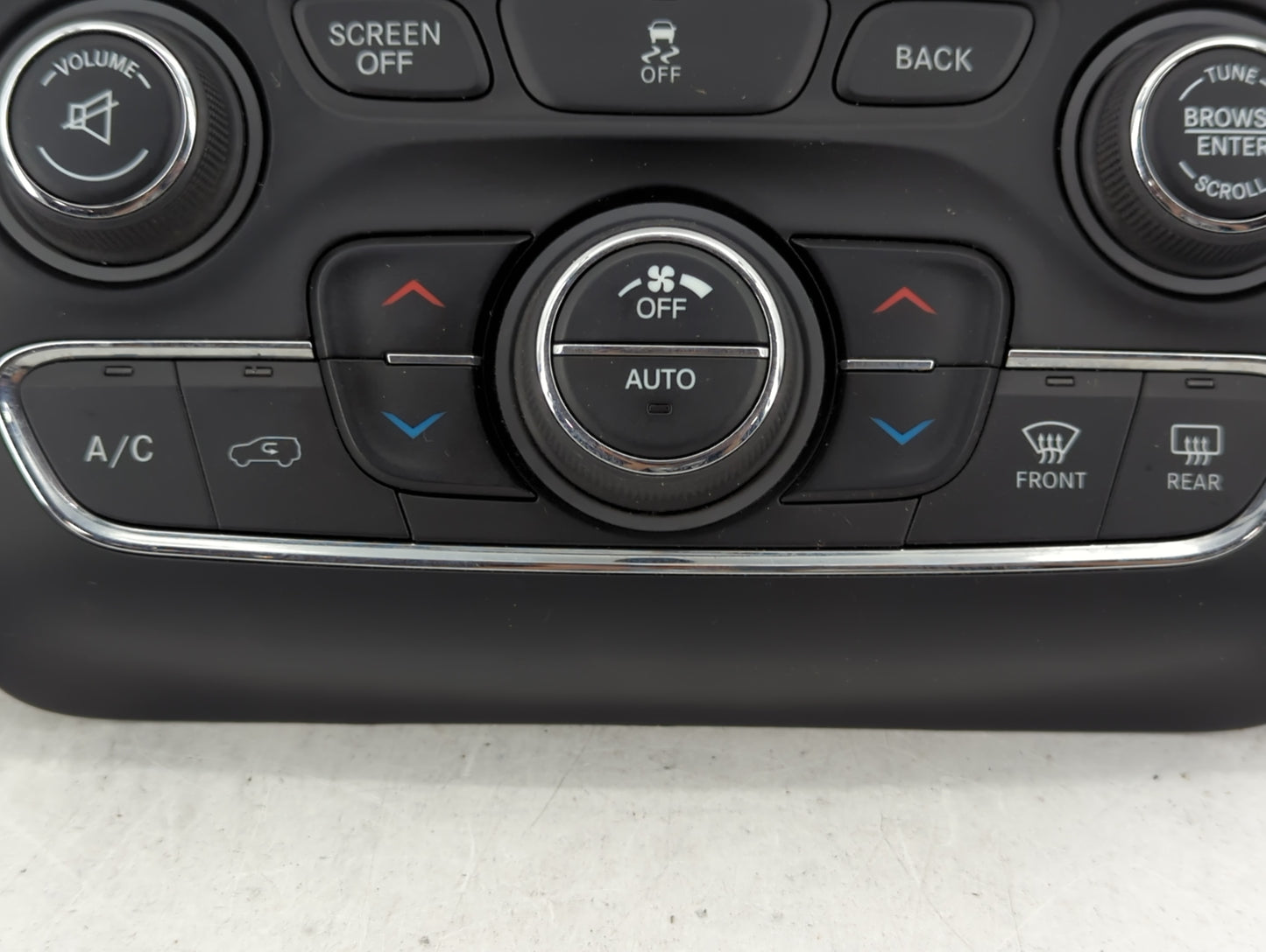 2014 Jeep Cherokee Climate Control Module Temperature AC/Heater Replacement P/N:05091436AG Fits OEM Used Auto Parts - Oemuse