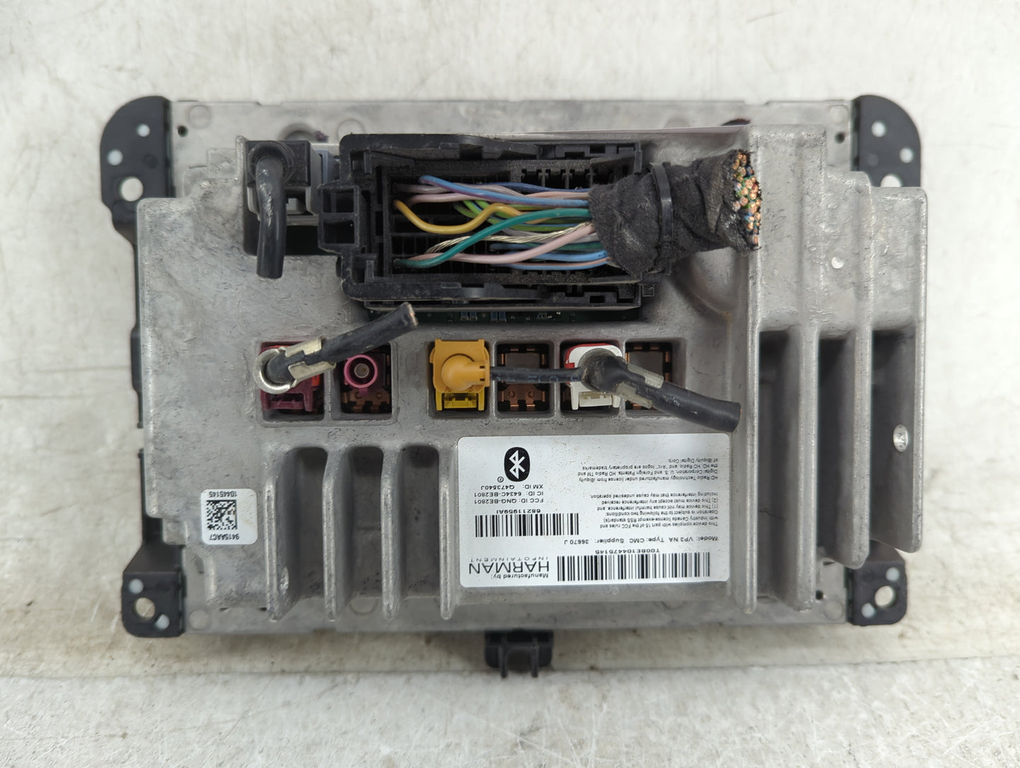 2014 Jeep Cherokee Radio AM FM Cd Player Receiver Replacement Fits OEM Used Auto Parts - Oemusedautoparts1.com