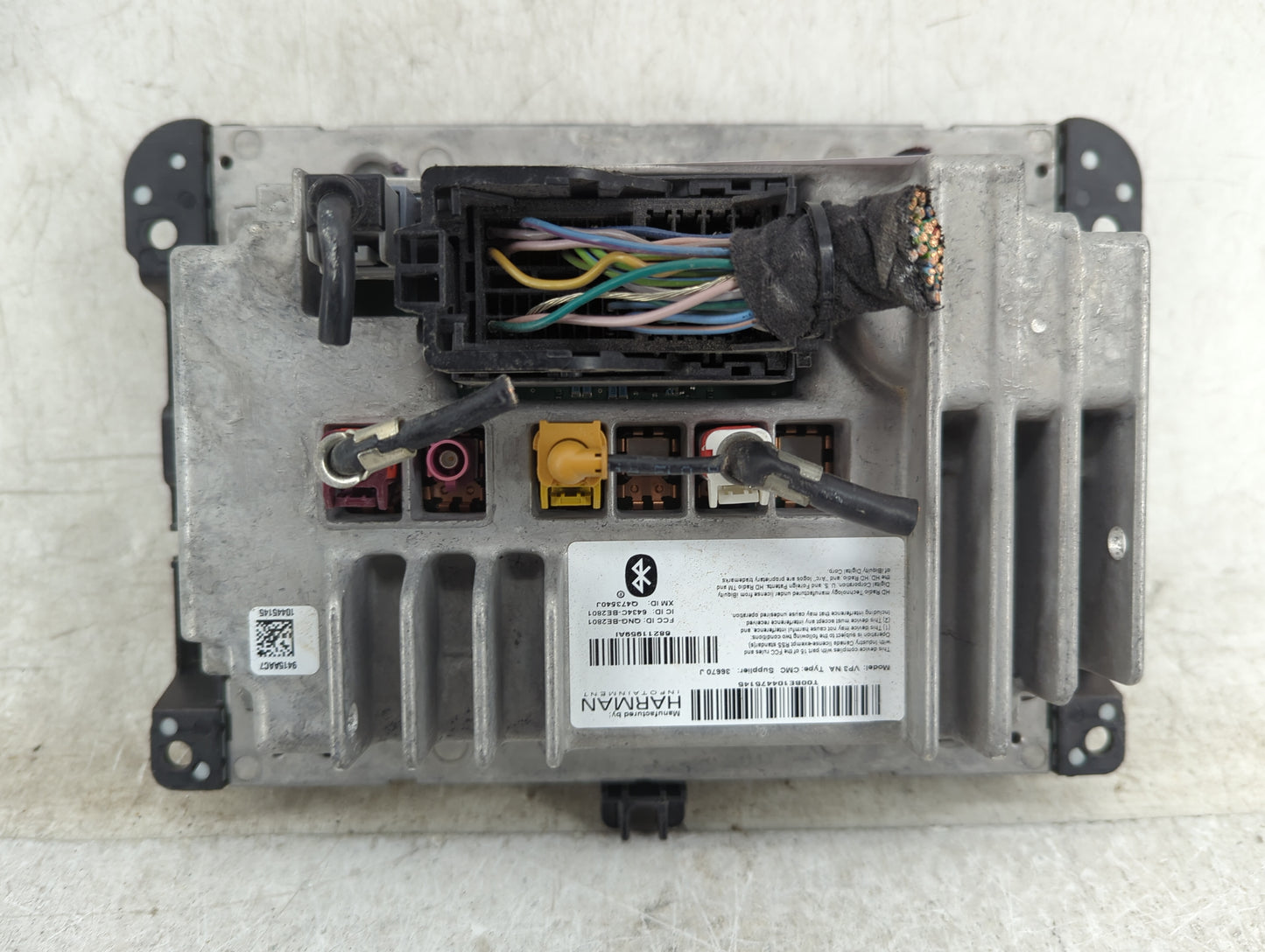 2014 Jeep Cherokee Radio AM FM Cd Player Receiver Replacement Fits OEM Used Auto Parts - Oemusedautoparts1.com