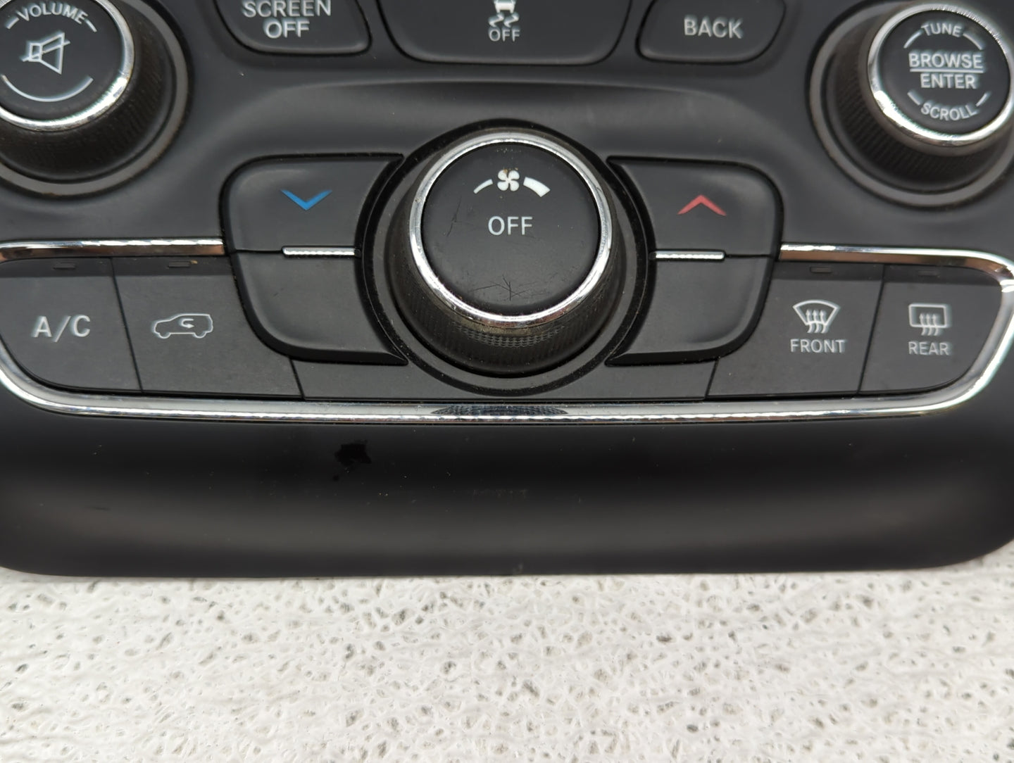 2014 Jeep Cherokee Climate Control Module Temperature AC/Heater Replacement P/N:05091432AG 15962101, 005600199609 Fits OEM U