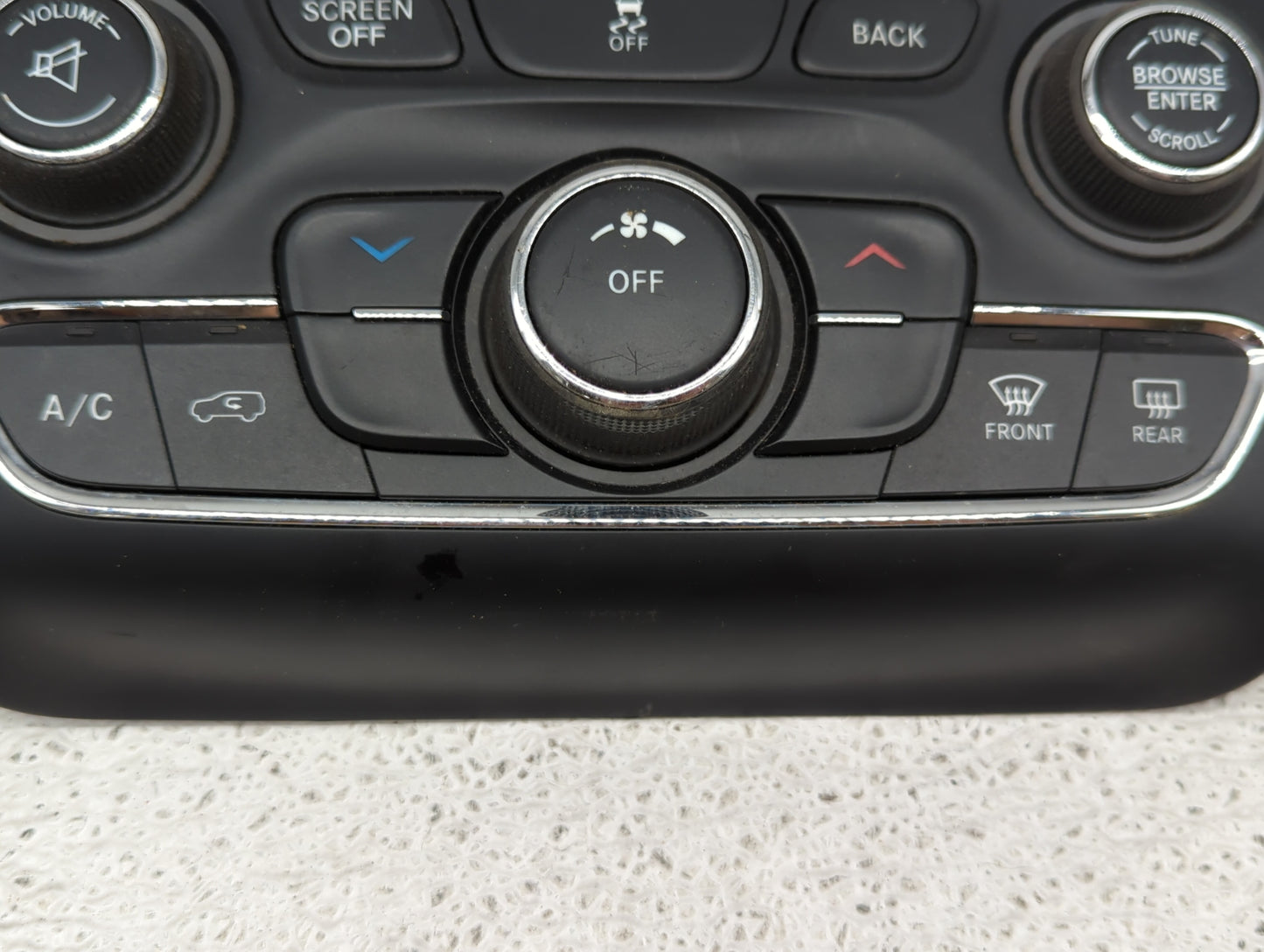 2014 Jeep Cherokee Climate Control Module Temperature AC/Heater Replacement P/N:05091432AG 15962101, 005600199609 Fits OEM U