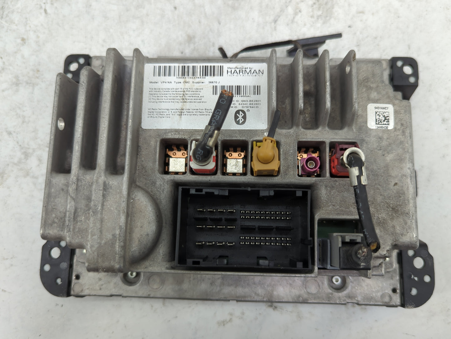 2014 Jeep Cherokee Information Display Screen 1463167 - Oemusedautoparts1.com