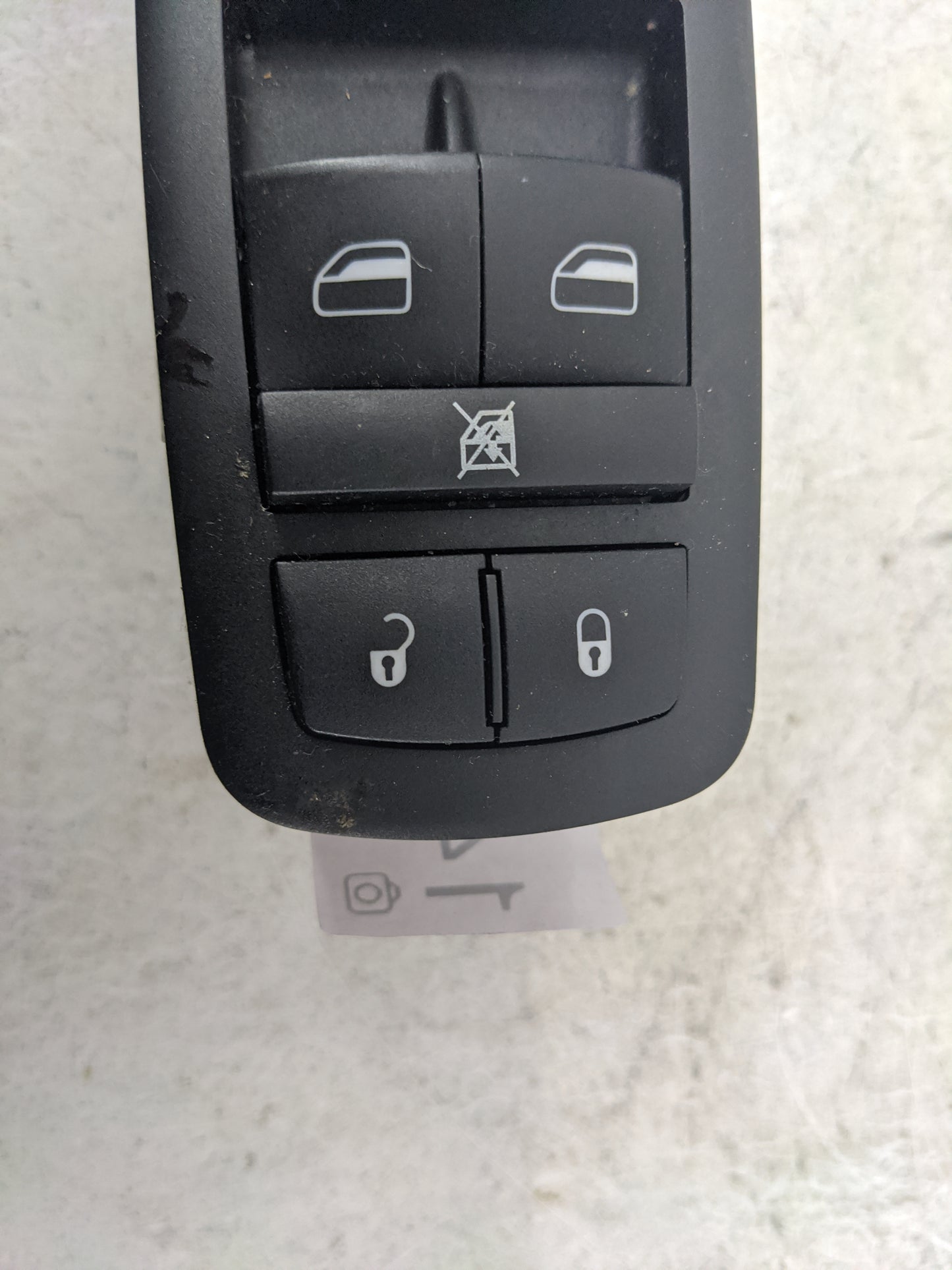 2014 Jeep Cherokee Master Power Window Switch Replacement Driver Side Left P/N:68141894AA Fits OEM Used Auto Parts - Oemused