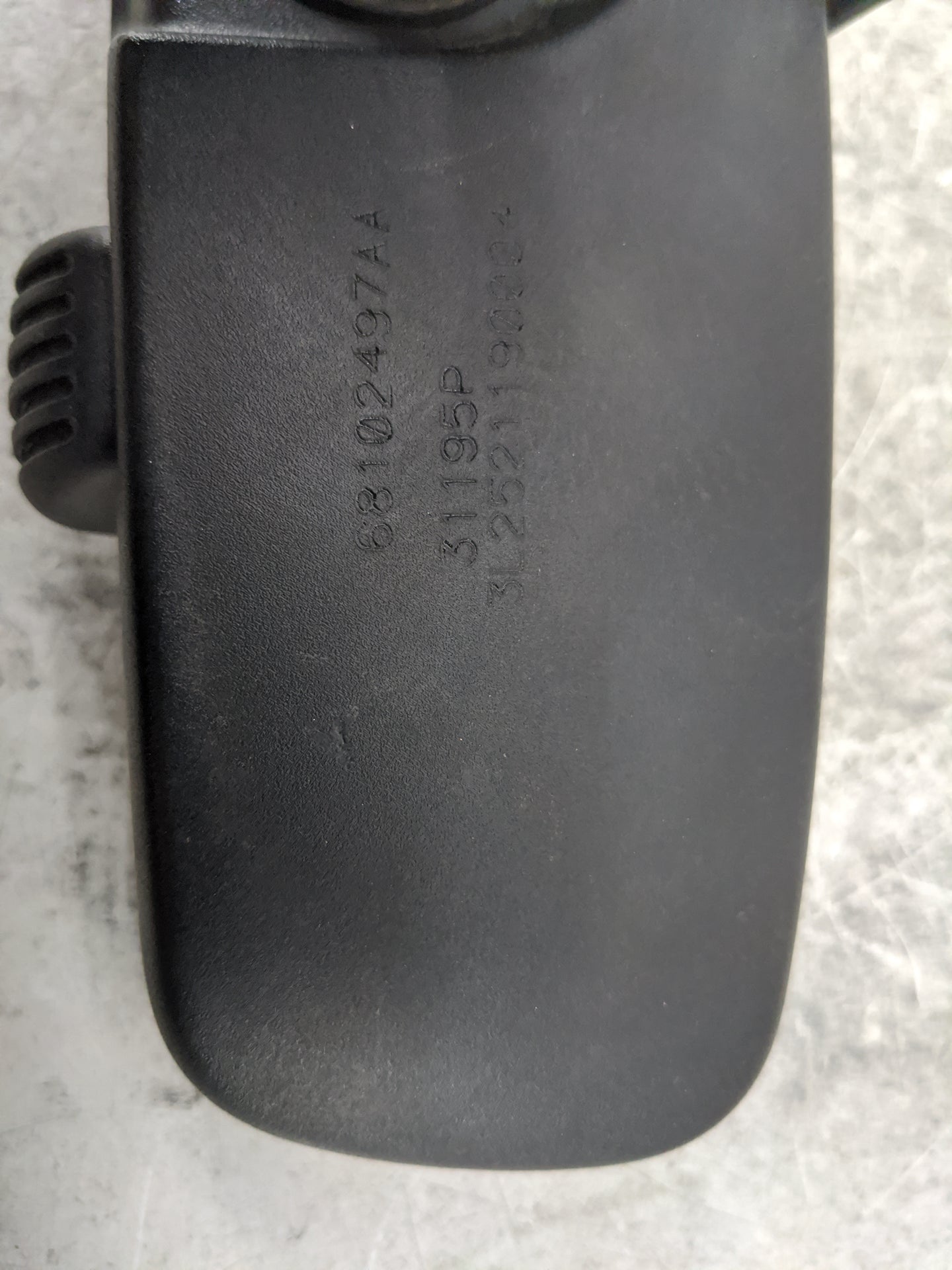 2014-2017 Jeep Cherokee Interior Rear View Mirror Replacement OEM P/N:68102497AA 31195P, A048070 Fits Fits 2014 2015 2016 20
