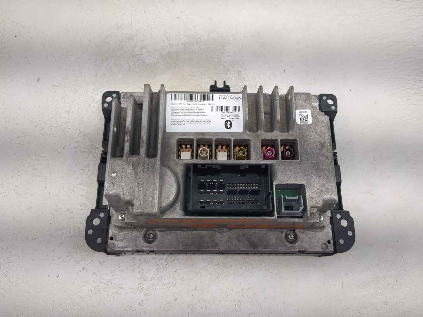 2014 Jeep Cherokee Radio AM FM Cd Player Receiver Replacement P/N:68211959AF QNG-BE2801, 6434C-BE2801, LLGE3406 Fits OEM Use