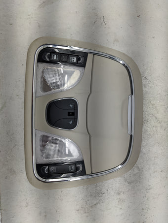 compare product 2014 Jeep Cherokee Overhead Console W/rear Climate Control Tan