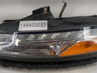 2014-2018 Jeep Cherokee Driver Left Oem Head Light Headlight Lamp Black - Oemusedautoparts1.com