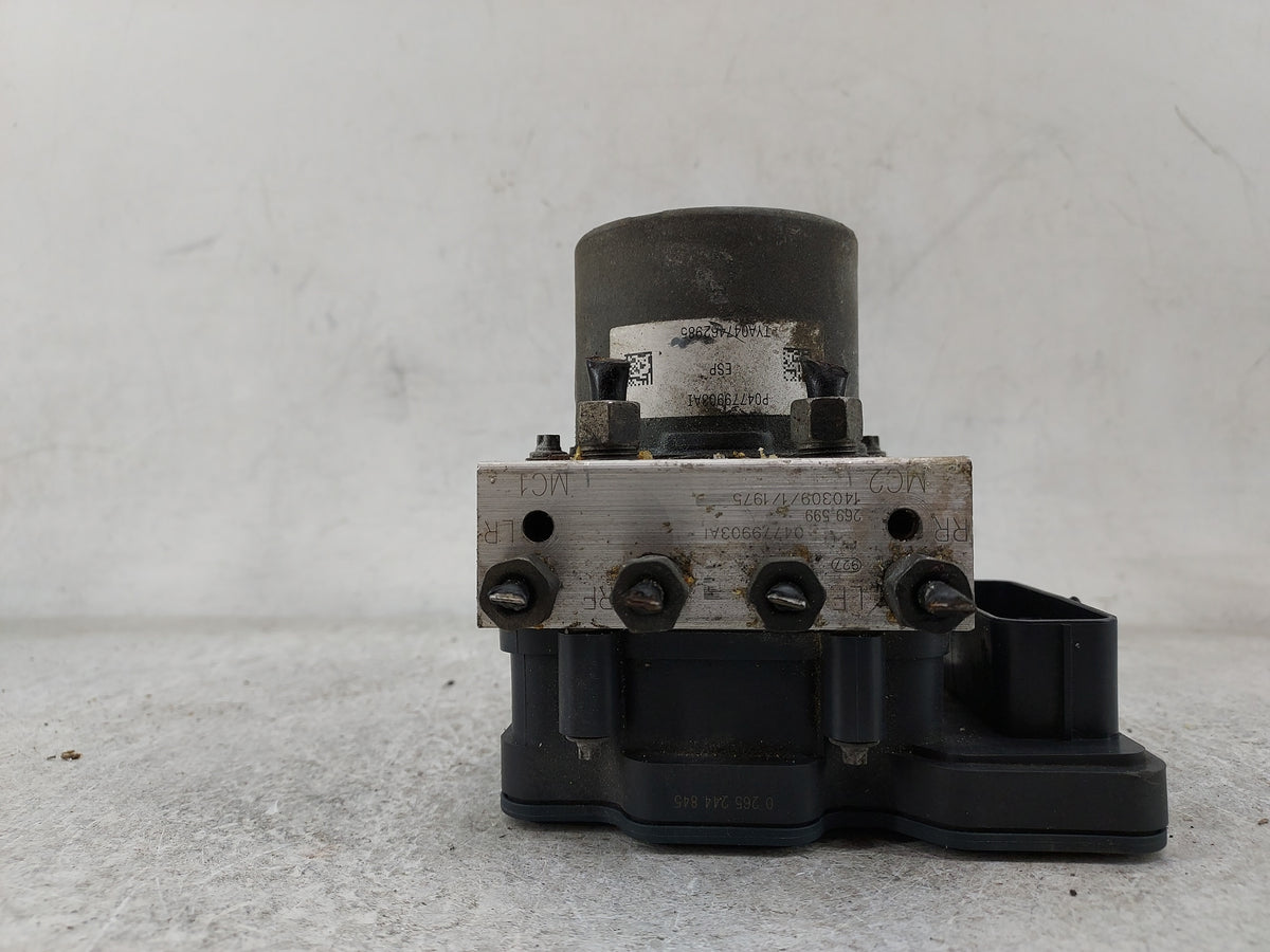 2015 Jeep Cherokee Anti-Lock Brake ABS Pump Module Actuator OEM P/N:P04779903AI 0265244845, 2265106516, 0265956137 Fits OEM 