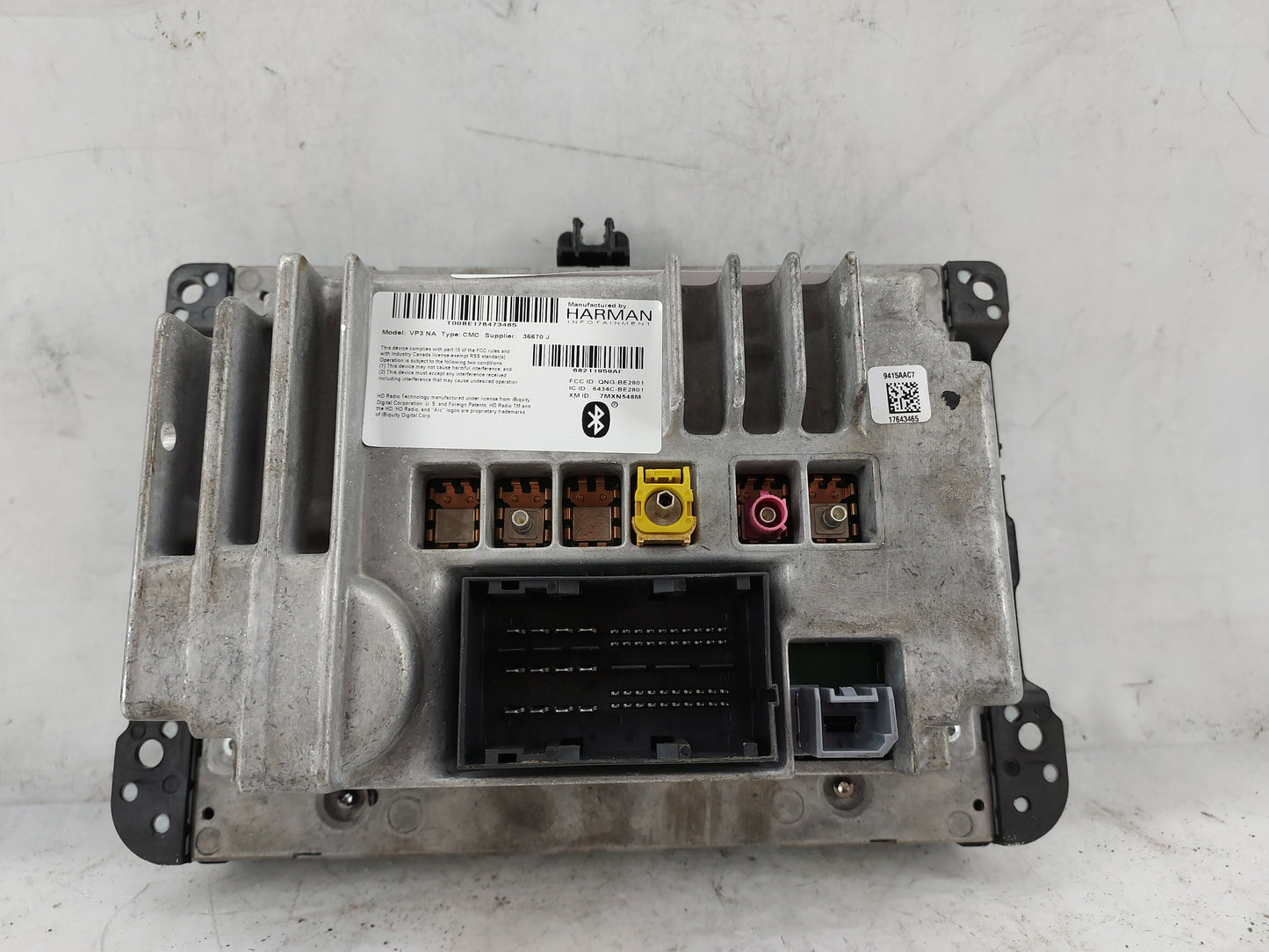 2014 Jeep Cherokee Information Display Screen 1499208 - Oemusedautoparts1.com