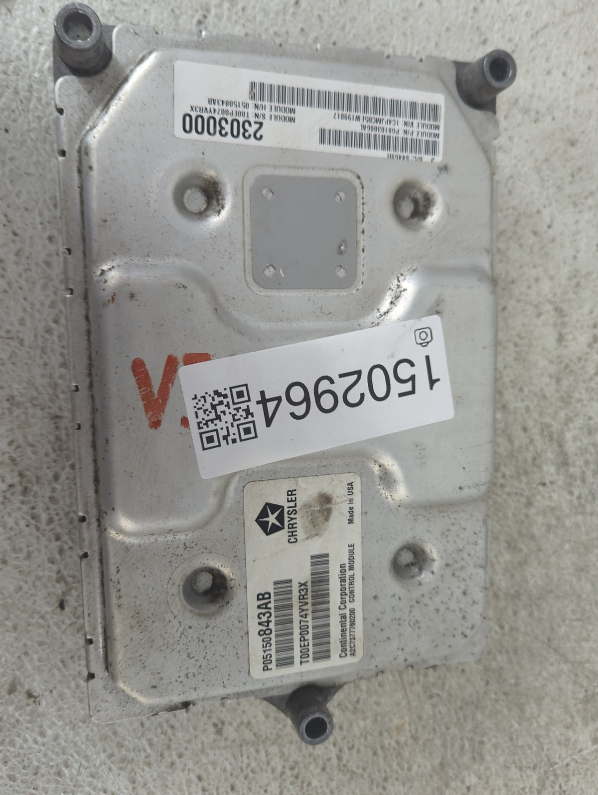 2014 Jeep Cherokee PCM Engine Control Computer ECU ECM PCU OEM P/N:P68103806AL P05150843AB, T00EP0074YVR3X, A2C73777760200 F