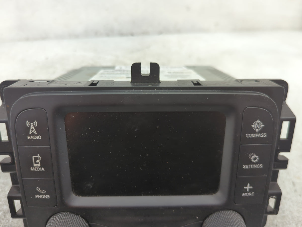 2014 Jeep Cherokee Radio AM FM Cd Player Receiver Replacement P/N:P05091551AC A2C3447470200, A2C7402180200 Fits OEM Used Aut