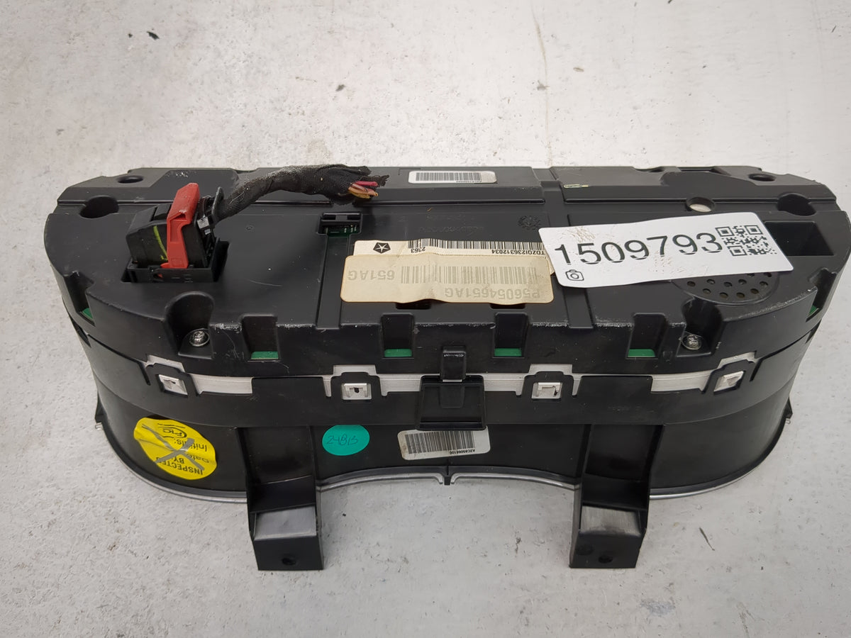 2014 Jeep Cherokee Instrument Cluster Speedometer Gauges P/N:P56054651AG A2C87536503 Miles:139K Fits OEM Used Auto Parts - O