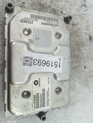 2014 Jeep Cherokee PCM Engine Control Computer ECU ECM PCU OEM P/N:P68242441AA P05150843AB OEM Used Auto Parts - Oemusedauto