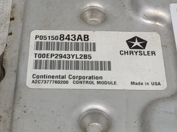 2014 Jeep Cherokee PCM Engine Control Computer ECU ECM PCU OEM P/N:P05150843AB T00EP2943YL2B5, A2C7377760200, P68103804AK OEM Used Auto Parts
